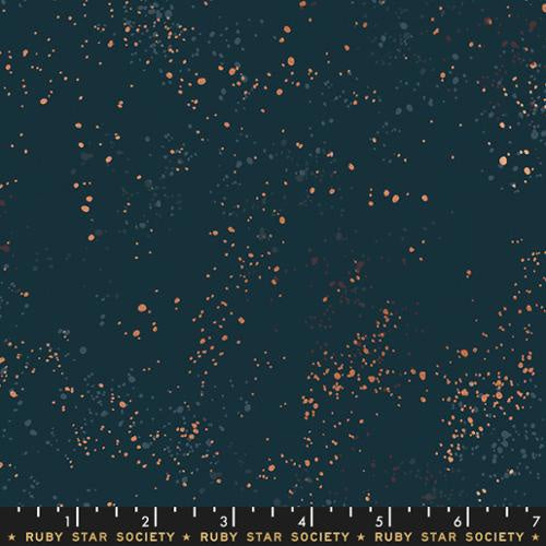 Speckled Metallic Navy Teal RS5027-55M