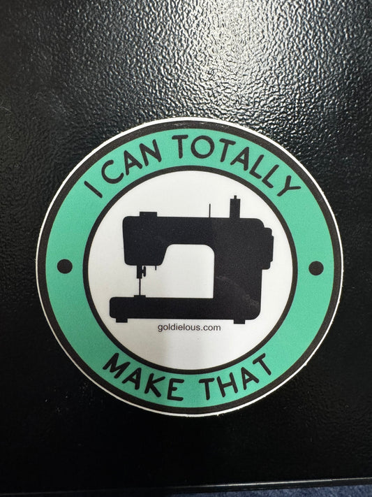 Make that Modern Sticker