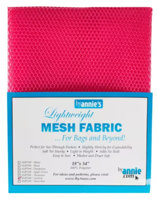 Lipstick Mesh Lite Weight 18in x 54in