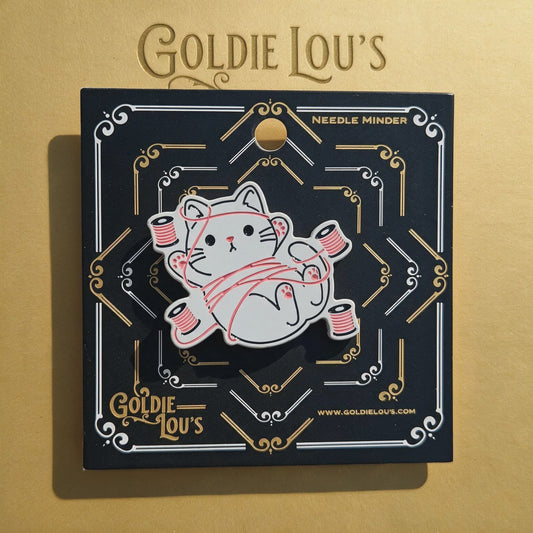 Tangled Thread Kitty Needle Minder