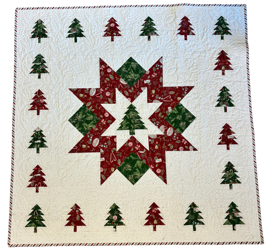 Wonderous Star Quilt Kit- Holiday Spirity