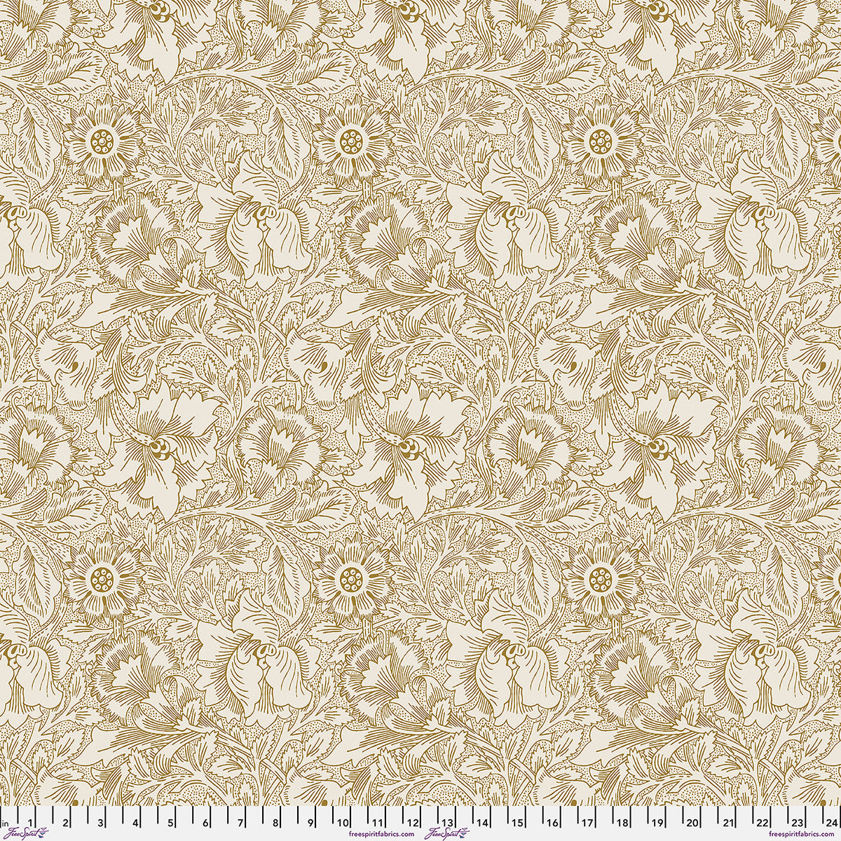 Lodden Collection - Wide Back - LG Pure Poppy - Morris & Co - QBWM013.PEARWOOD
