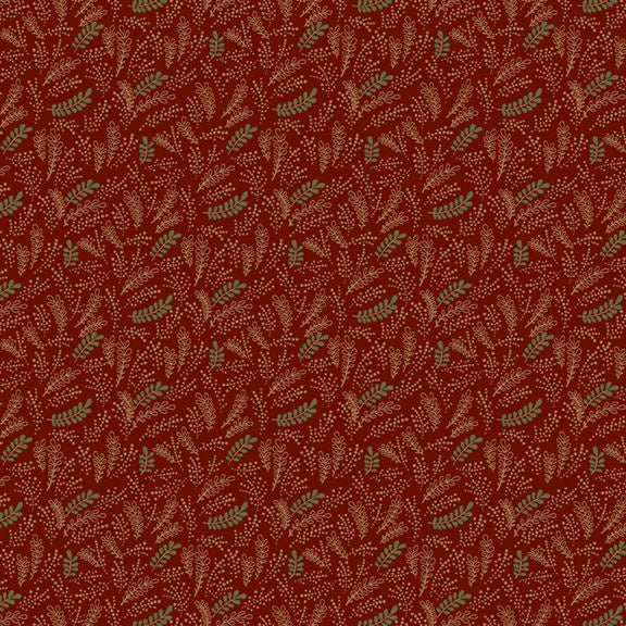Pineberry Lane Holiday Greenery Red