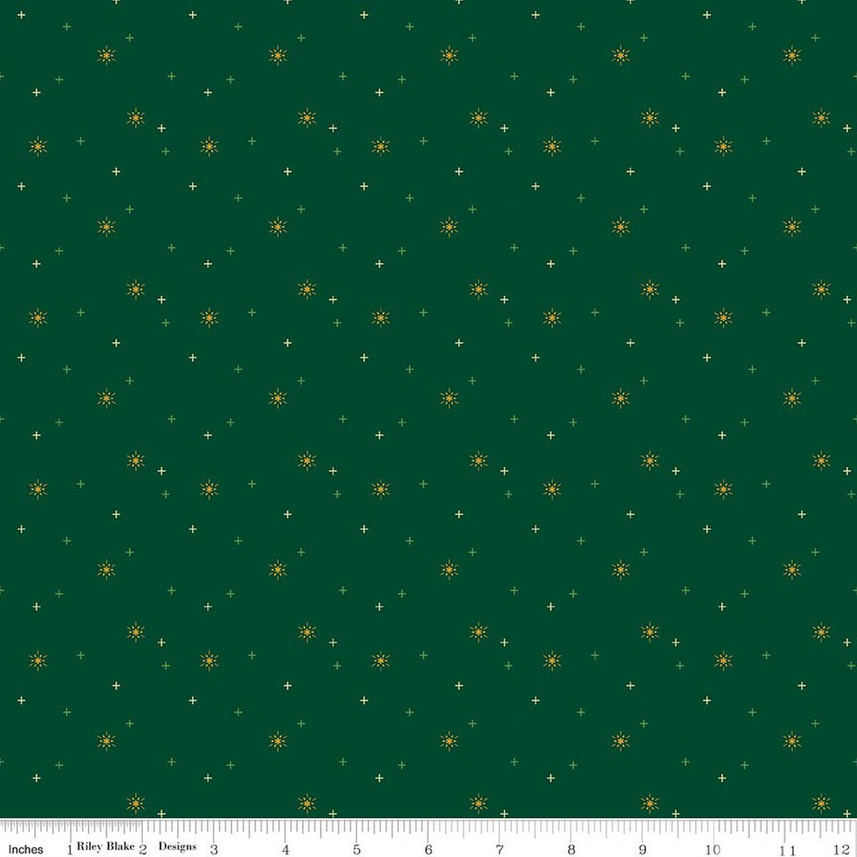 Sparkler Snowflake Christmas Green