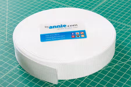 Strapping 1-1/2in White Sold By the Yard