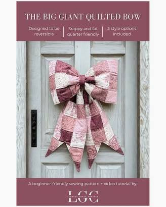 Big Giant Bow Pattern FORSL PATTRN 8064A 01E