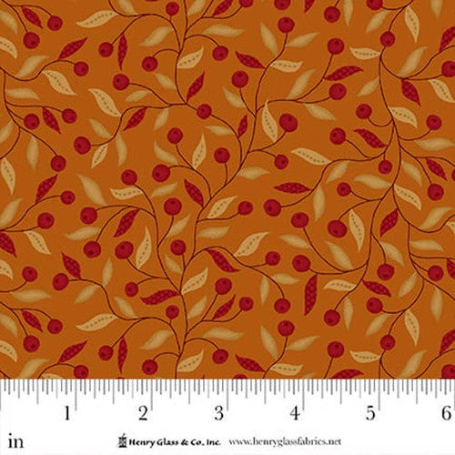 Flower Pot Prints - Berry Briar - Orange - Kim Diehl - 1116-30