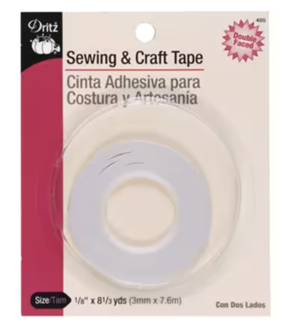 Basting Tape 1/8in x 8 1/3yds