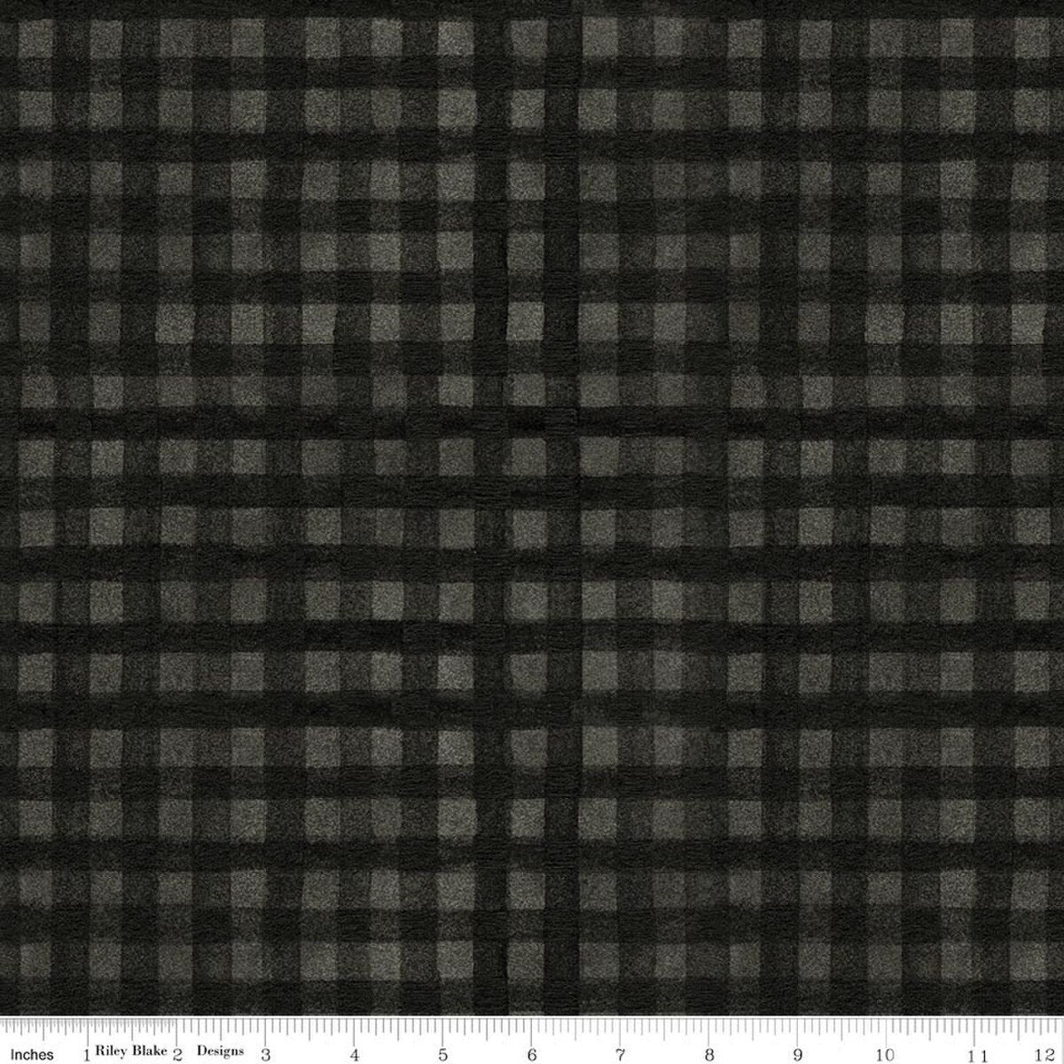 Northern Christmas - Buffalo Check - Black - Teresa Kogut - C17835-BLACK