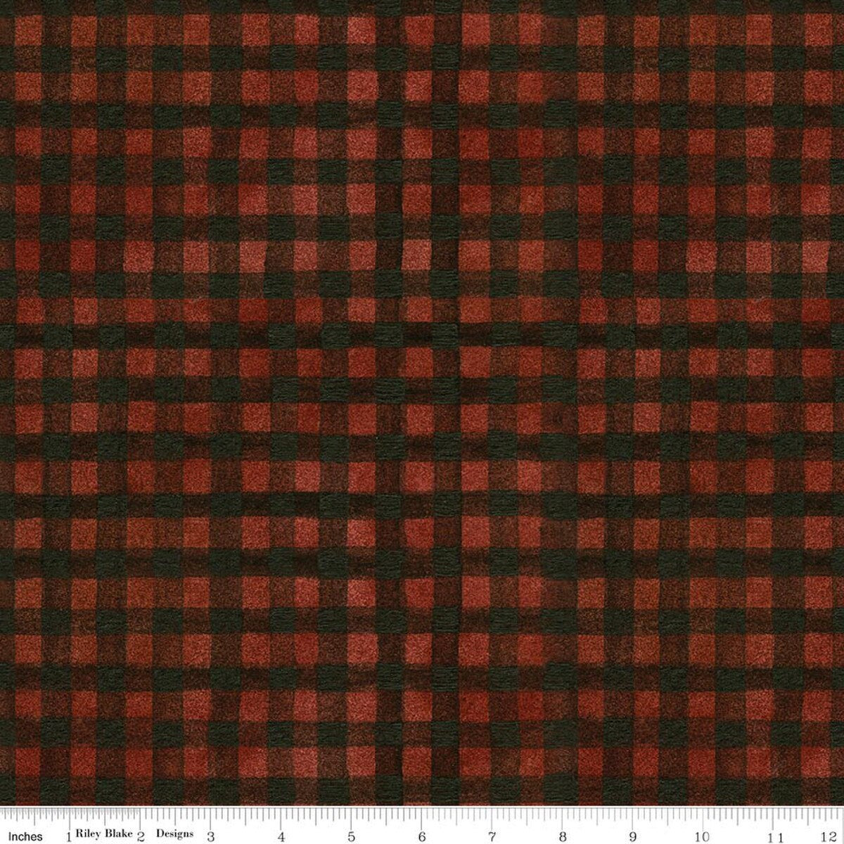 Northern Christmas - Buffalo Check - Red - Teresa Kogut - C17835-RED