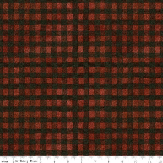 Northern Christmas - Buffalo Check - Red - Teresa Kogut - C17835-RED