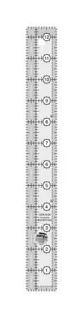 Ruler - Creative Grids 1-1/2 in x 12-1/2 in - Rectangle - CGR15125