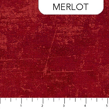 Flannel - Canvas - Merlot - Northcott Studio - F9030-24