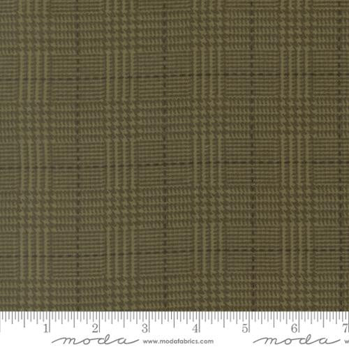 108" Flannel Gather Basic Evergreen Plaid