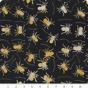 83002-99 Black Spiders Banyan Batiks