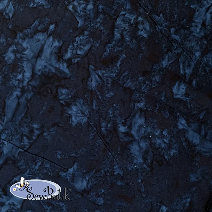 10804-999 Wide Batik Hand Dyed Deep Wisteria