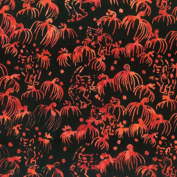 83194-1013 Lipstick Red Pumpkin Patch Banyan Batiks