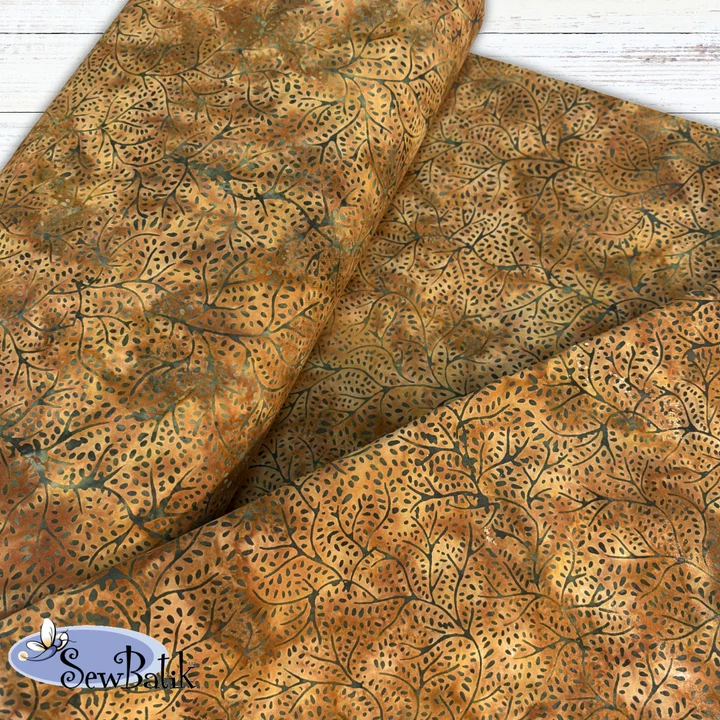 10802-2170 Wide Batik Sacred Branch Auburn