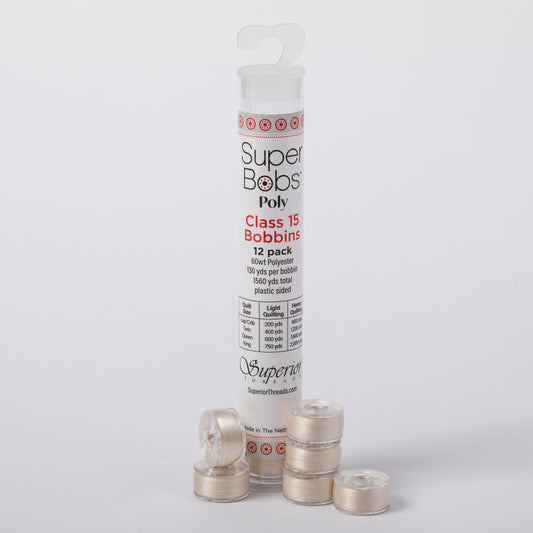 Super Bobs Poly 12pk Class 15 #655 Off White