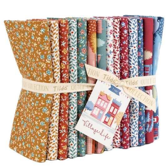 Tilda Village Life Fat Quarter Bundle 14 pc.