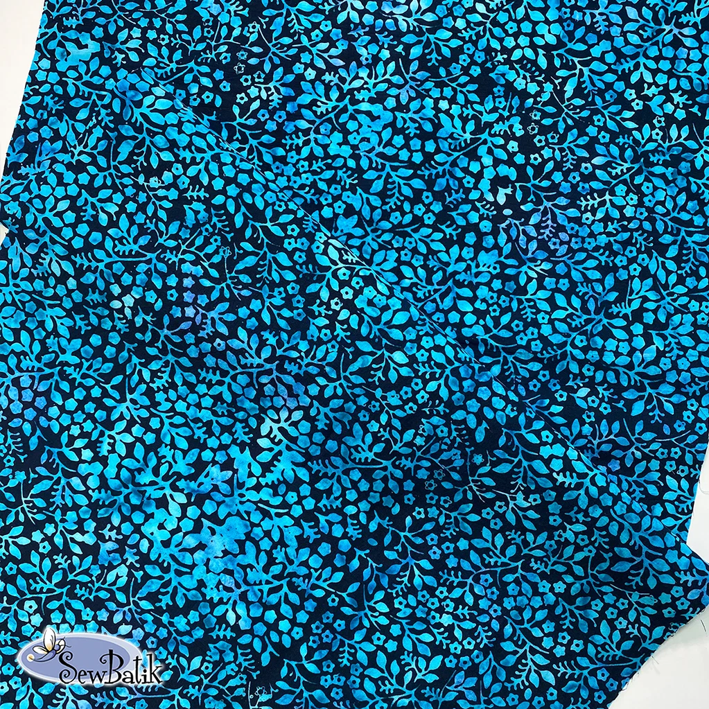 10802-2182 Wide Batik Valhalla Navy Jewel