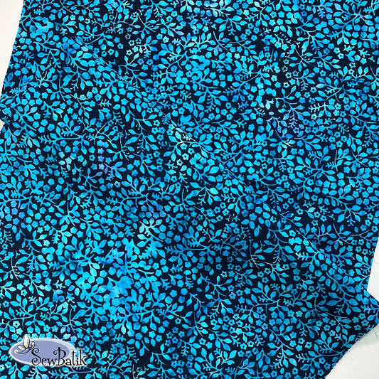 10802-2182 Wide Batik Valhalla Navy Jewel