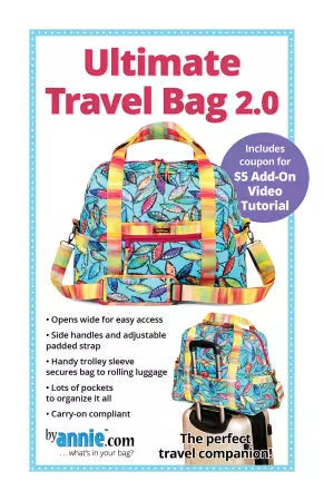 Ultimate Travel 2.0 - Pattern - ByAnnie - PBA251-2