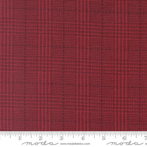 108" Flannel Gather Basic Brick Plaid