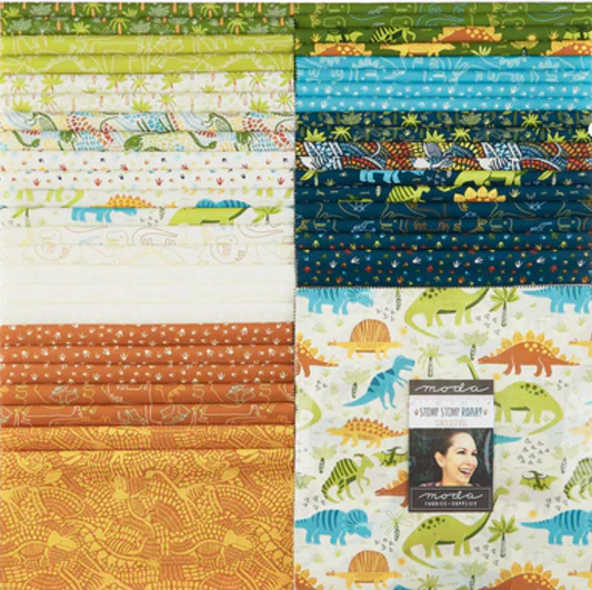 Stomp Stomp Roar Layer Cake by Stacy Iest Hsu for Moda Fabrics