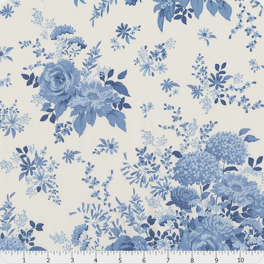 100667 Wild Garden Blue Tilda Something Blue