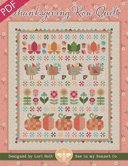 It's Sew Emma Thanksgiving Row Quilt Pattern