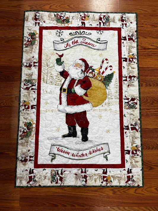 Jolly North Santa Quilt Kit