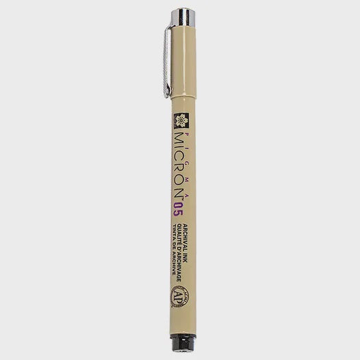 Pigma Micron Pen Black .45mm Size 05